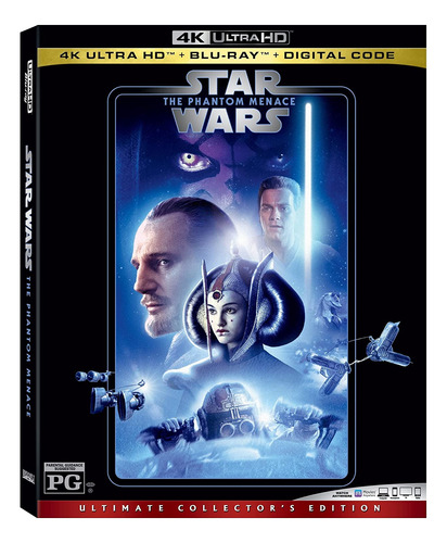 Película Star Wars: The Phantom Menace [4k Uhd] Blu-ray