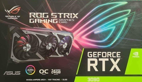 Tarjeta De Video Nvidia Asus Geforce Rtx 3090 Rog-strix