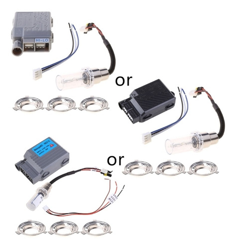 Lámpara De Xenón Para Motocicleta, 1 Unidad, Kit De Luz