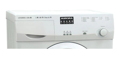 Imagen 2 de 2 de Lavarropas automático Aurora Lavaurora 6306 blanco 6kg 220 V - 230 V