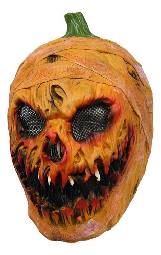 Cubierta De Cabeza De Calabaza Para Halloween, Espeluznante