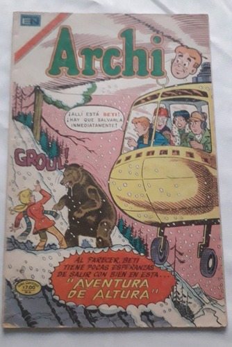 Historieta Archie * Serie Avestruz * Nº 3-124 Español Nova