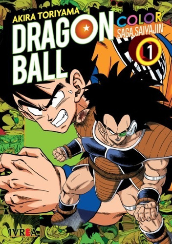 Manga Dragon Ball Color Saga Saiyajin Tomo 01 - Argentina