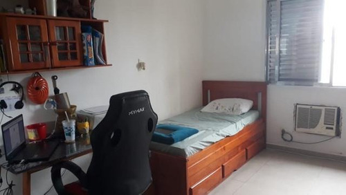 Apartamento Com 2 Dormitórios À Venda, 69 M² Por R$ 365.000 - Encruzilhada - Santos/sp - Ap8750