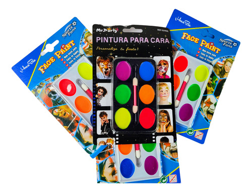 Pinturas Pintacarita Fiesta Divertida Pinta Cara Halloween