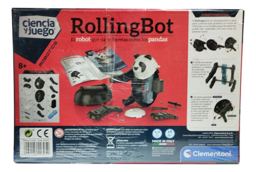 Robot Panda Que Da Volteretas 55395 Clementoni