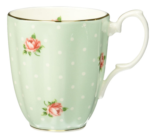 Royal Albert Polka Rose Taza Vintage