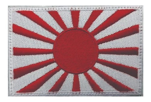 Bandera Japon Sol Naciente Parche Bordado Gotcha Tactico