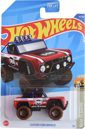 Hot Wheels Custom Ford Bronco | Baja Blazers | 74/250 - 2022