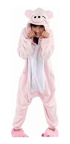 Pijama Kigurumi Chancho Enterito Cerdito Kawai