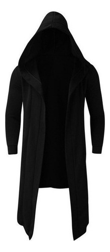 Capa Con Capucha Nuevo Cardigan Capa De Los Hombres Abrigo