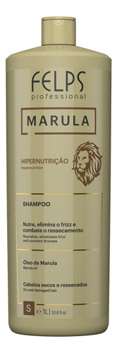 Felps Marula Shampoo Hipernutrição 1000ml + Máscara 1kg