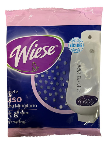 5 Piezas Tapete Liso Para Mingitorio Wiese Azul Tutifruti