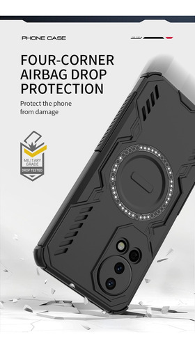 Funda Para Honor Magic 7 Lite / Honor X9c 5g Magnética Protección Cámaras Carcasa
