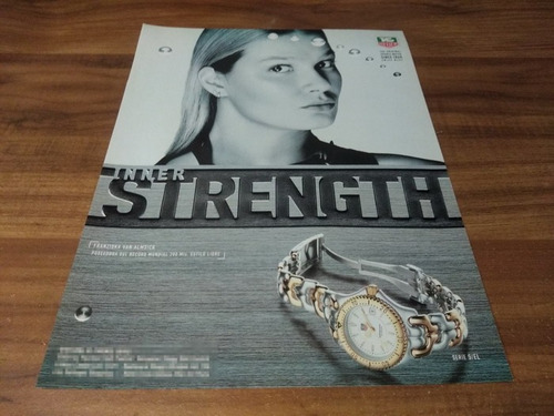 (pg511) Franziska Van Almsick * Publicidad Tag Heuer