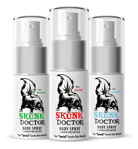 Skunk Doctor Spray Eliminador De Olores De Humo (paquete De 
