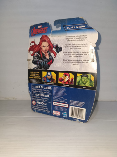 Figura Hasbro Black Widow Avengers Age Ultron (Usado)