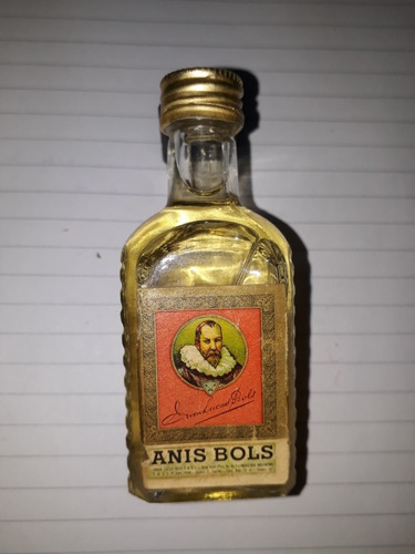 Botellita Miniatura Anis Bols Llena Cerrada