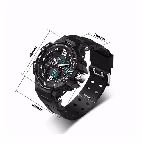 Relógio Masculino Esportivo Original Frete Grátis Vermelho