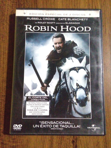 Robin Hood Edicion Especial 2 Dvds