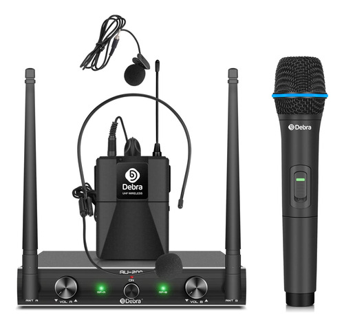 D Debra Audio Au200 Pro Uhf - Sistema De Micrfono Inalmbrico