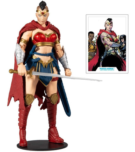 Mcfarlane Toys Multiverse Last Knight On Earth Wonder Woman