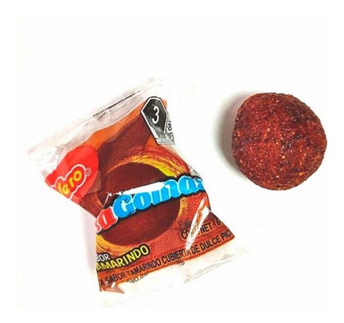 Pica Goma Tamarindo De 100 Pz