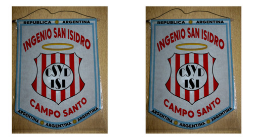 Banderin Grande 40cm Club Ingenio San Isidro Campo Santo