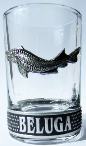 2 Vaso Chupito Vodka Beluga Diseño Copa Bar Exclusiva