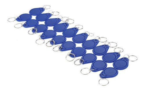100 Llaveros De Proximidad Rfid 125 Khz Control De Acceso