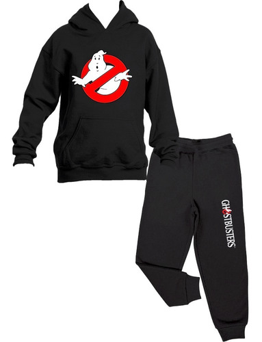 Buzo Conjunto Estampado Cazafantasmas Ghostbusters Niño Niña Peliculas