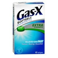 Novartis Gas-x Extra Strength Antigas - 10 Softgels