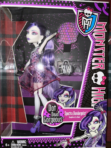 Muñeca Monster High Spectra Vondergeist Dot Dead