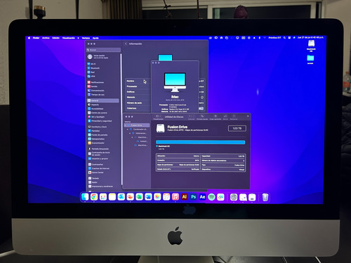Apple Imac 21,5'' I5 1tb + 8gb Ram 2019 Promocion Gris (Usado)