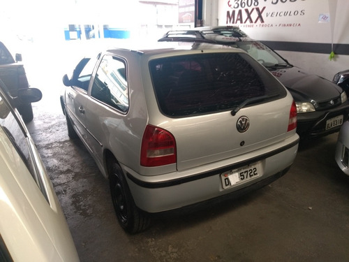 Volkswagen Gol G3 1.0 8 Valvulas Prata 2004 Ac Moto