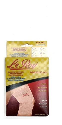 Rodillera Elástica Le Roy De Algodón Medical + Envio Gratis