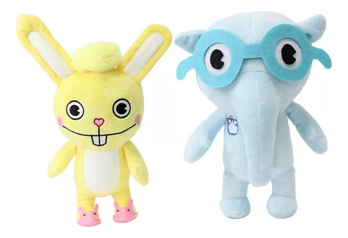 Muñeca De Peluche Happy Tree Friends Cuddles Sniffles, 2 Uni