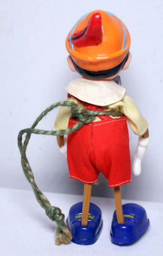 Bonecos Pinoccio E Gepetto Disney 1970 Marx Toys Com Caixas