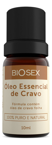 Óleo Essencial P/ Difusor Fragrancia De Cravo Biosex - 10 Ml