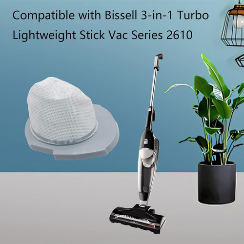 Paquete De 2 Filtros 2610 2611 Compatibles Con Bissell 3 En