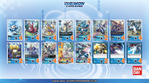 Digimon Card Game Tcg St-08 - Ulforceveedramon Starter Deck