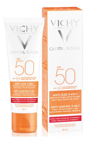 Protector Solar Facial Vichy Capital Soleil Anti-edad Spf 50