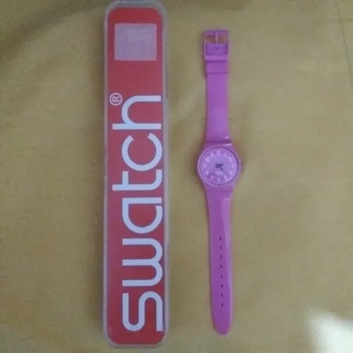 Reloj Swatch Rosado (Usado)
