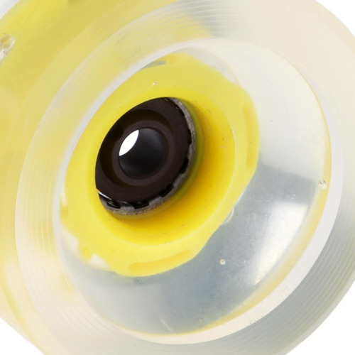 8pcs 70mm Magnético Light Up Skateboard Longboard Ruedas