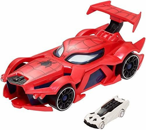 Lanzador De Carros Hot Wheels Spider-man Marvel