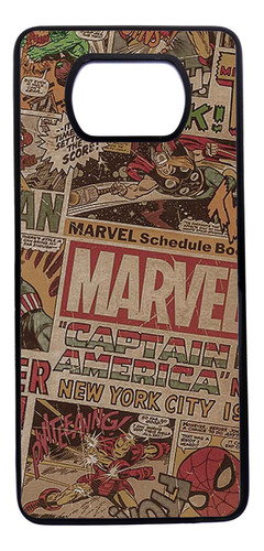 Funda Protector Case Para Poco X3 Nfc X3 Pro Marvel Comics