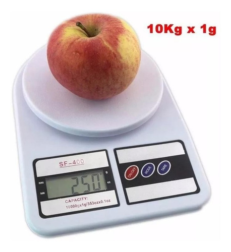 Balanza Digital De Cocina 1g A 10kg Electronica Precision
