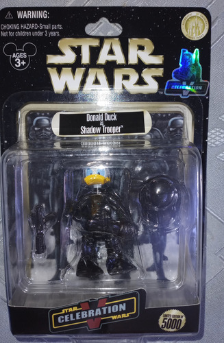 Star Wars Disney Parks Weekends Donald As Shadow Trooper Cel (Usado)