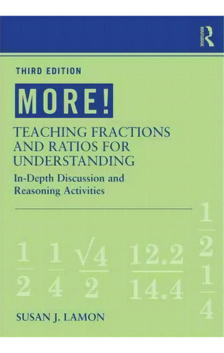 More! Teaching Fractions And Ratios For Understanding, De Susan J. Lamon. Editorial Taylor Francis Ltd, Tapa Blanda En Inglés