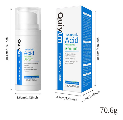 Espray De Ácido Hialurónico Q Hydra 4032 Con Esencia De Ácid